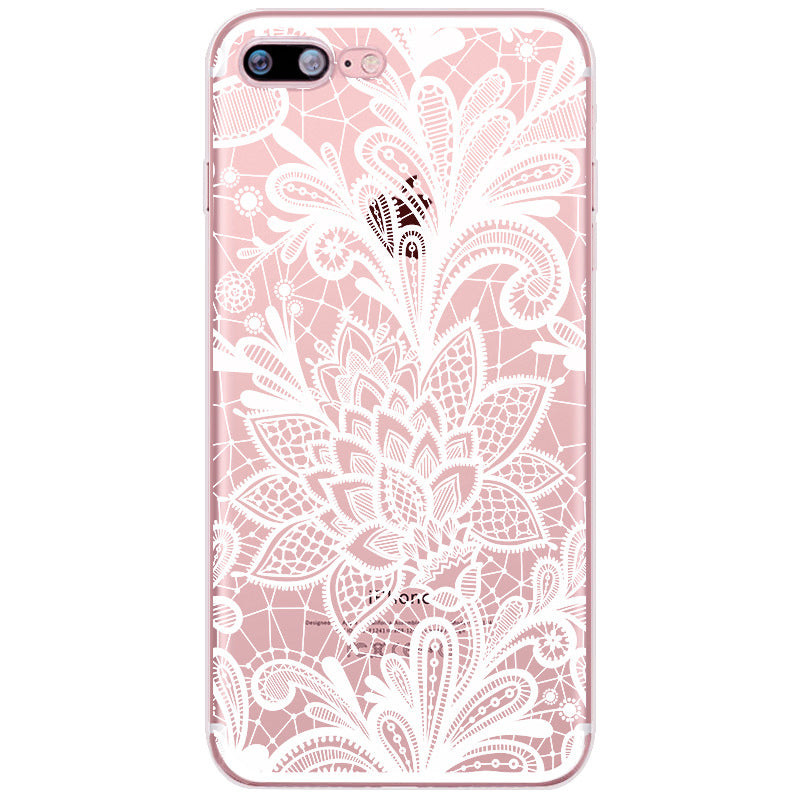 Compatible with Apple, Iphone12 Mobile Phone Case Painted Mandala Pattern