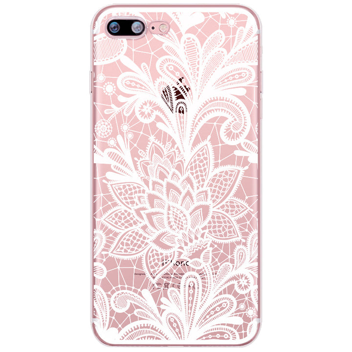 Compatible with Apple, Iphone12 Mobile Phone Case Painted Mandala Pattern