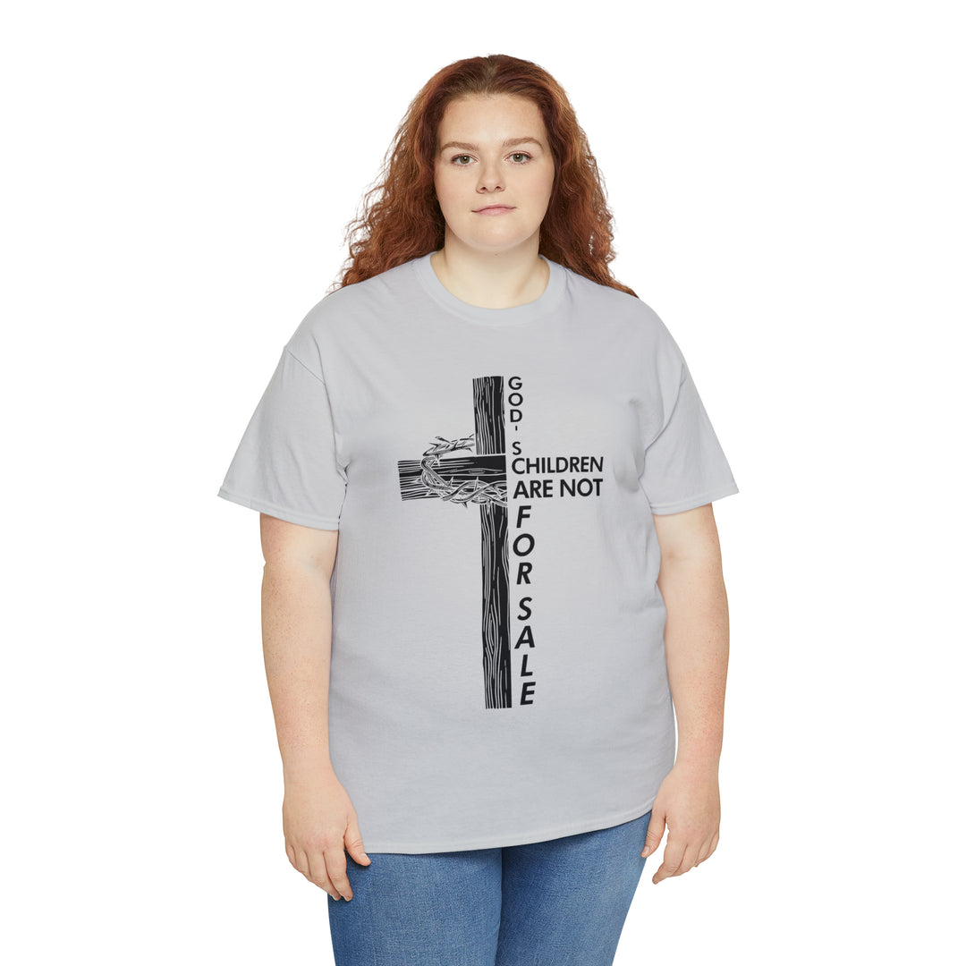 gods children are not for sale-Unisex Heavy Cotton Tee