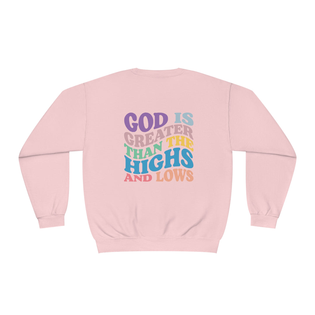 God is Greater Unisex NuBlend® Crewneck Sweatshirt