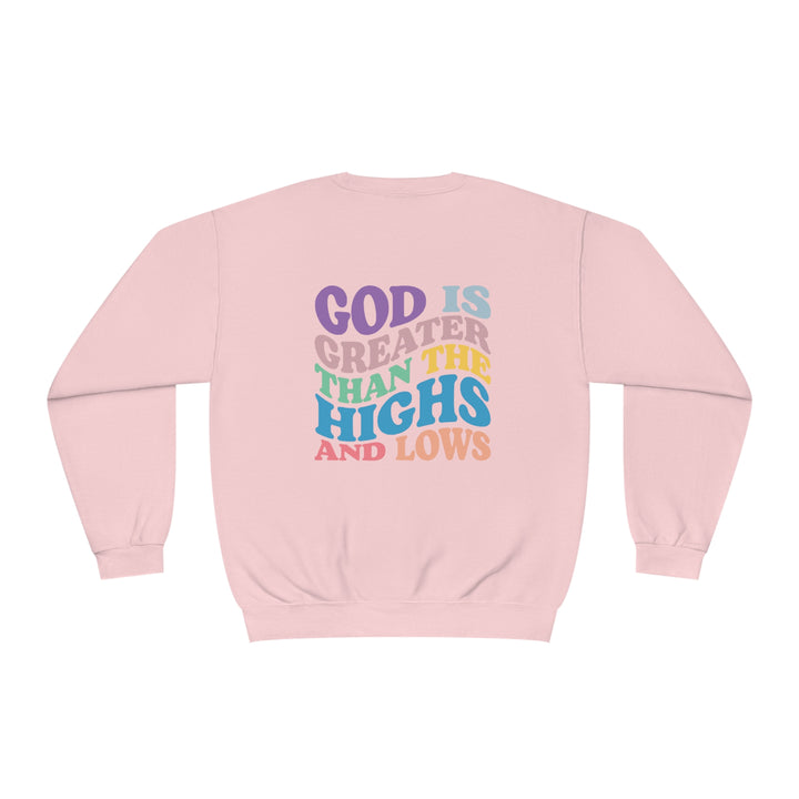 God is Greater Unisex NuBlend® Crewneck Sweatshirt