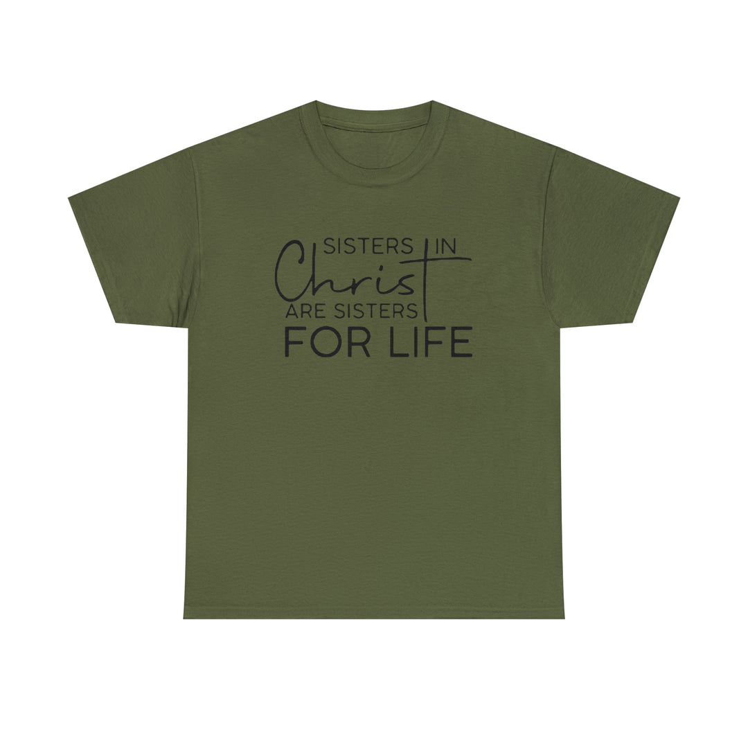 Sisters In Christ-Unisex Heavy Cotton Tee