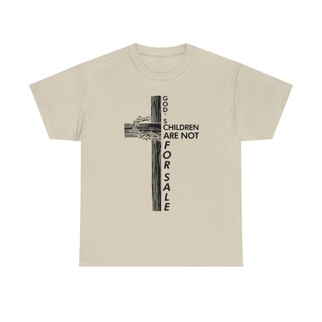 gods children are not for sale-Unisex Heavy Cotton Tee