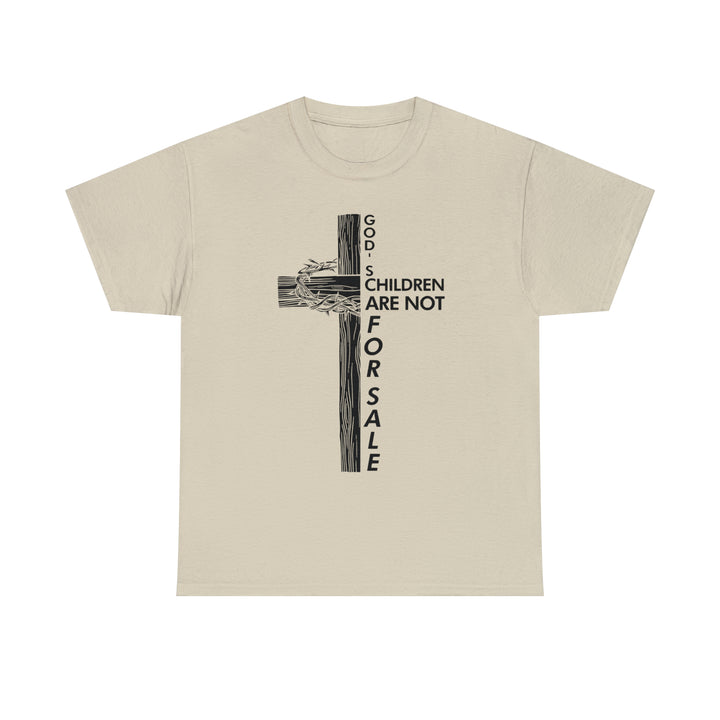 gods children are not for sale-Unisex Heavy Cotton Tee