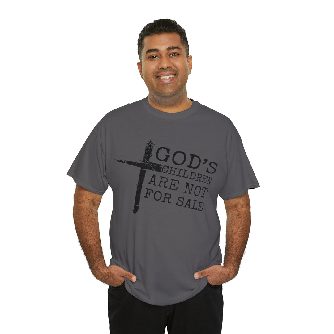 Gods children are not for sale-Unisex Heavy Cotton Tee