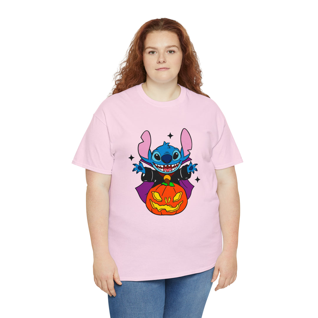 Stitch halloween-Unisex Heavy Cotton Tee