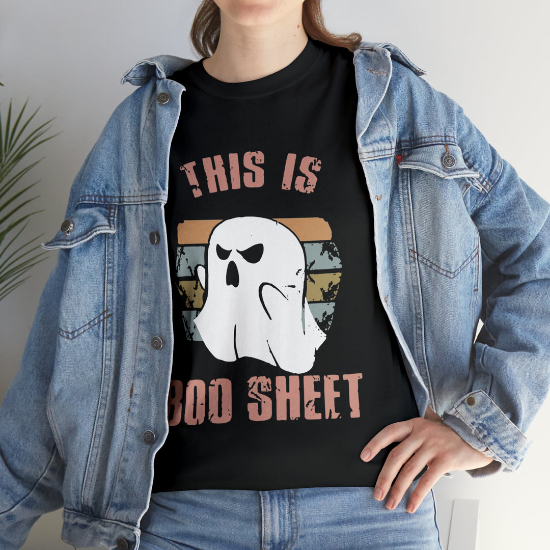 This is Boo Sheet-Unisex Heavy Cotton Tee