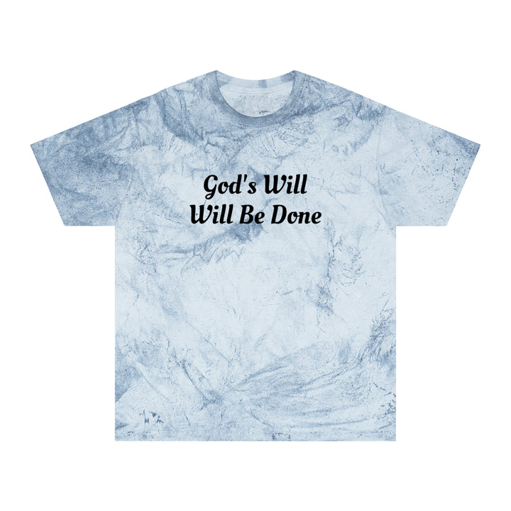 God's Will-Unisex Color Blast T-Shirt