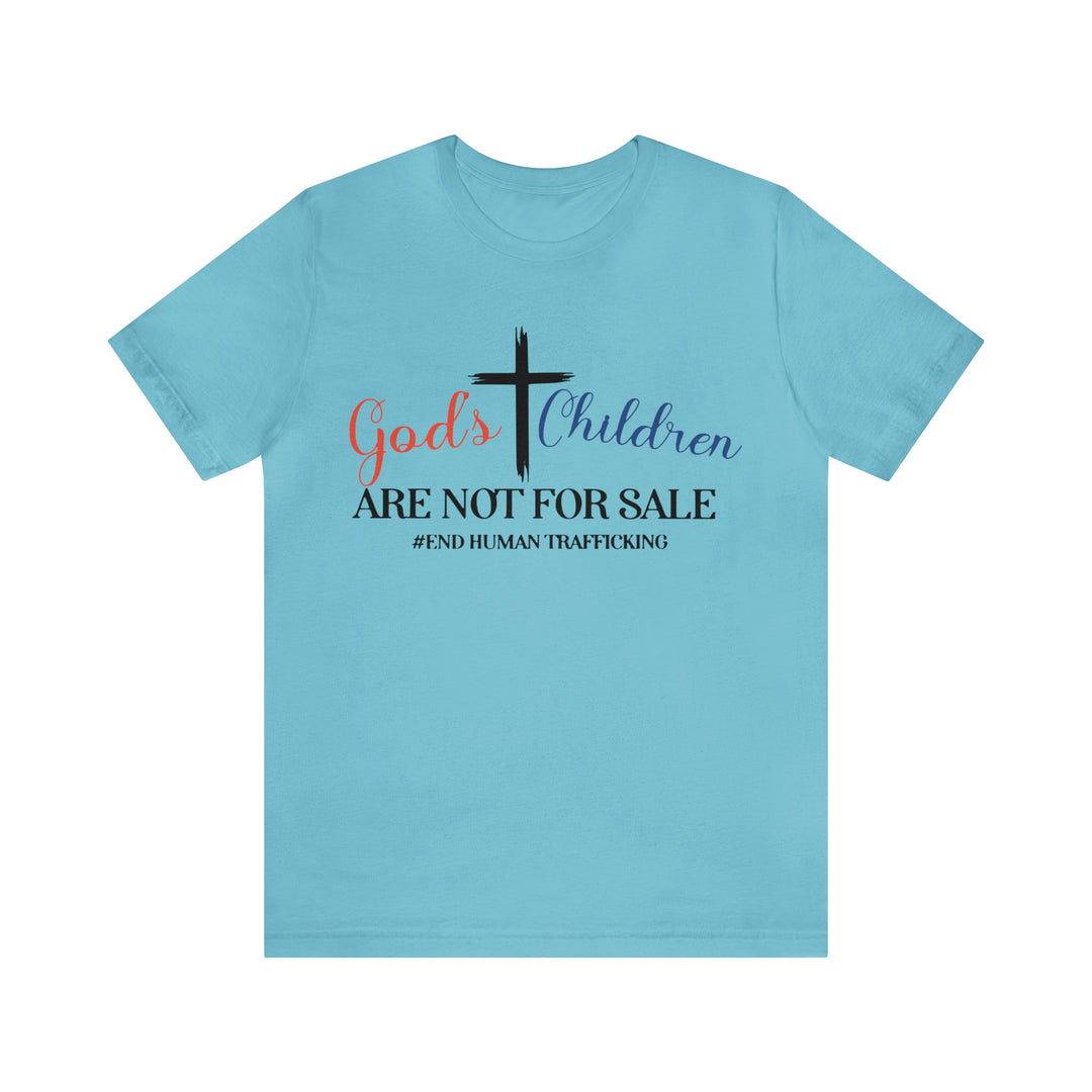 End Human trafficking-Unisex Jersey Short Sleeve Tee