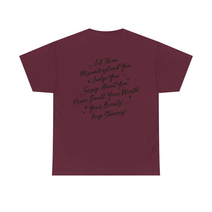 LET THEM-Unisex Heavy Cotton Tee