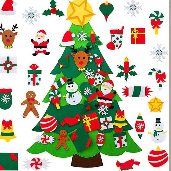 Felt cloth to decorate the Christmas tree