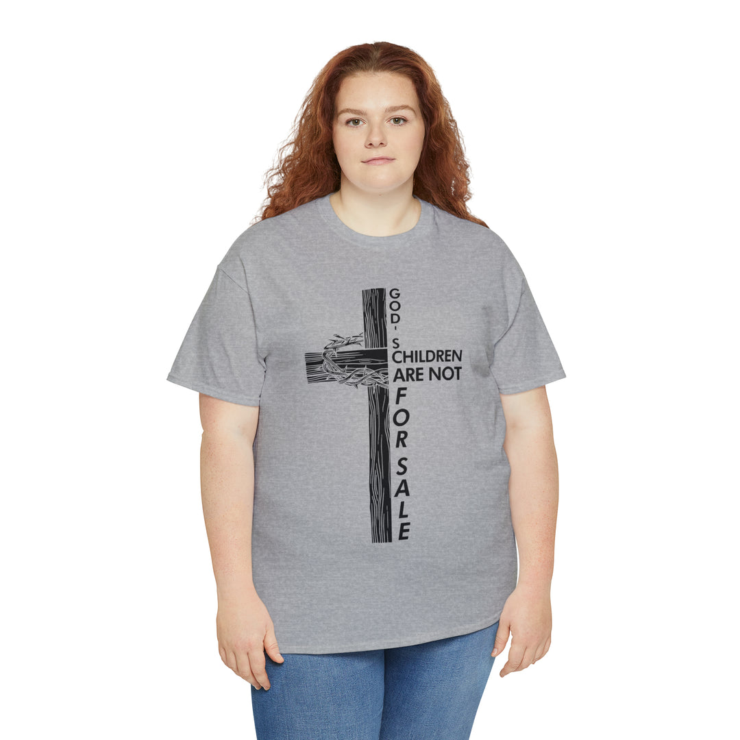 gods children are not for sale-Unisex Heavy Cotton Tee