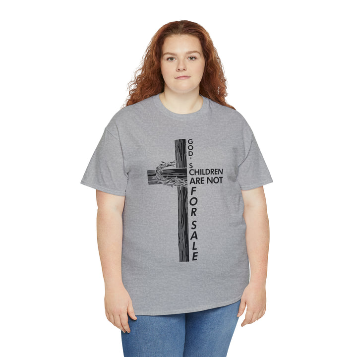 gods children are not for sale-Unisex Heavy Cotton Tee