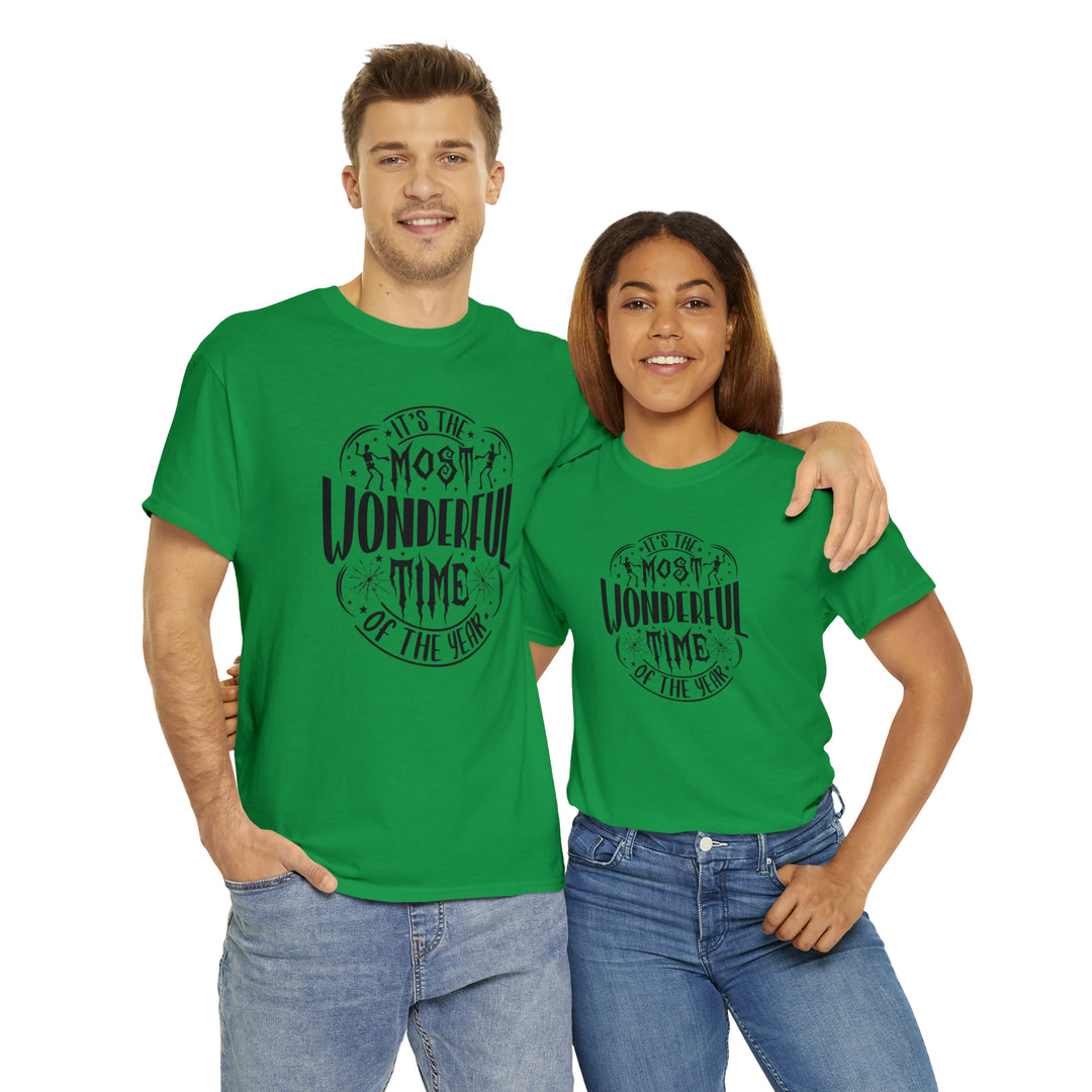 Most wonderful time of year-Unisex Heavy Cotton Tee