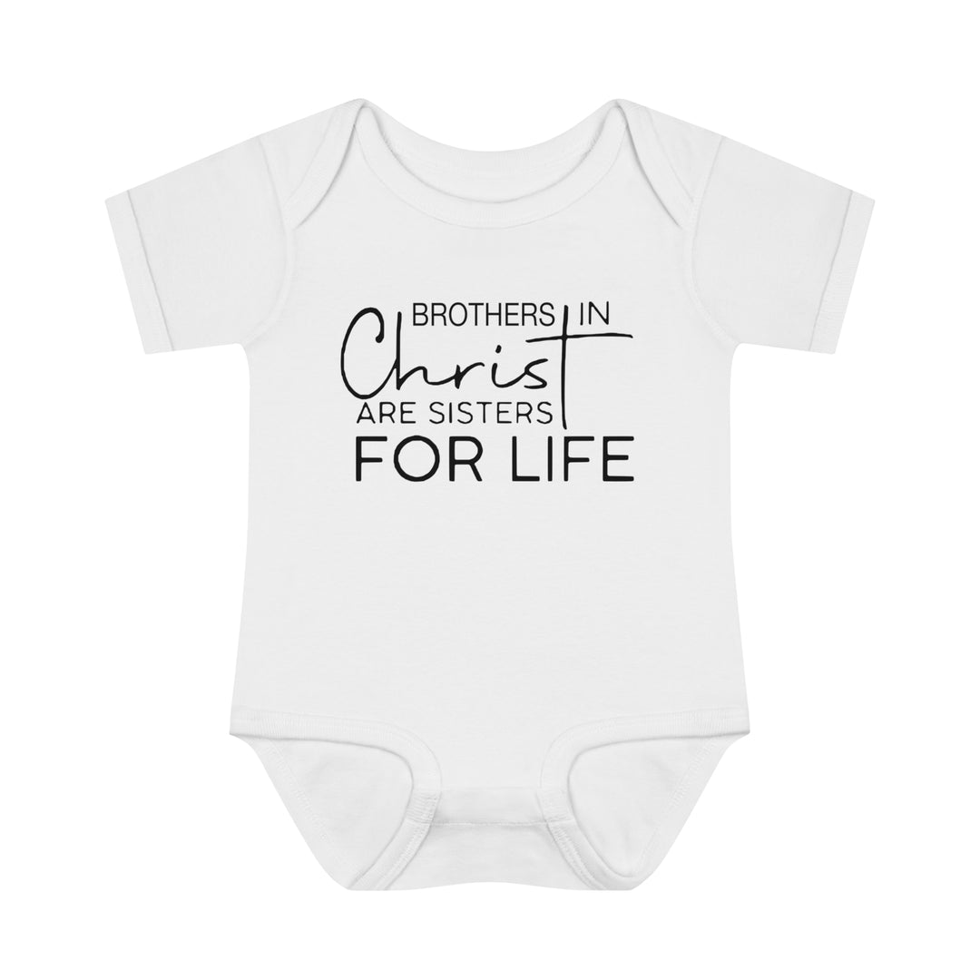 BROTHERS IN CHRIST-Infant Baby Rib Bodysuit