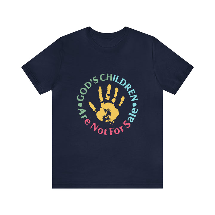 Gods children are not for sale-Unisex Jersey Short Sleeve Tee