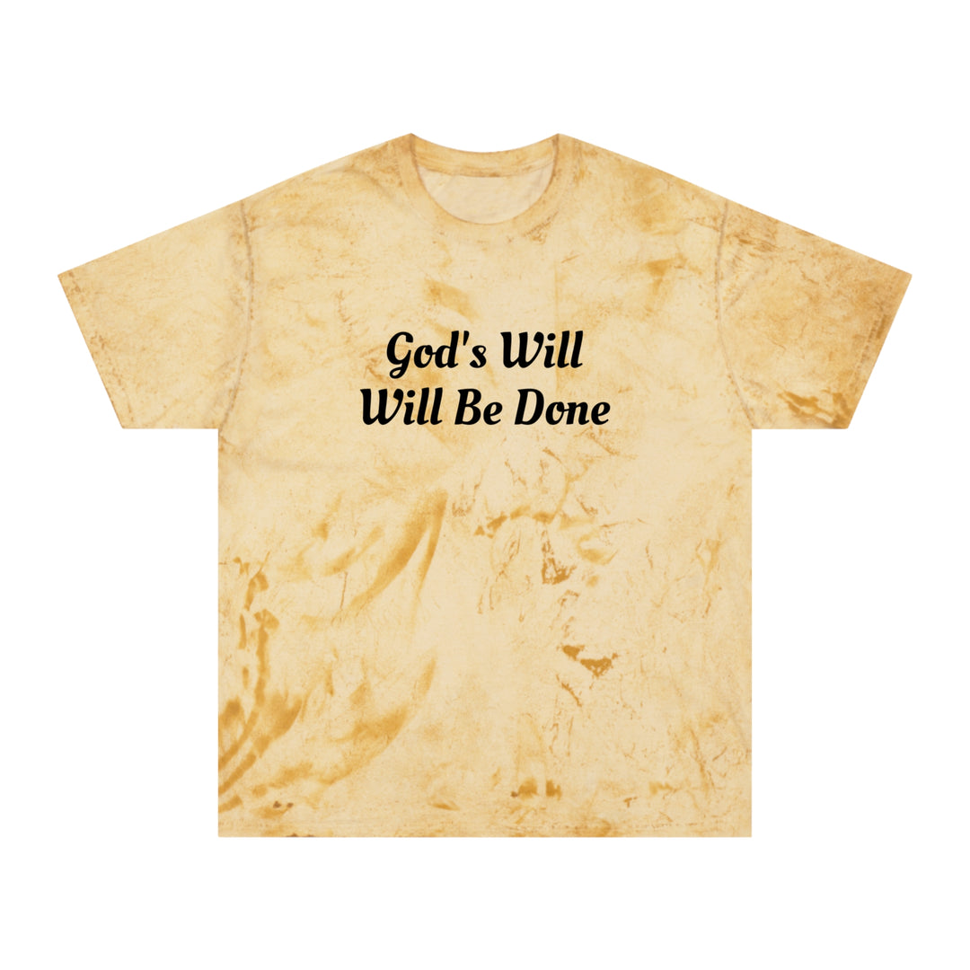 God's Will-Unisex Color Blast T-Shirt