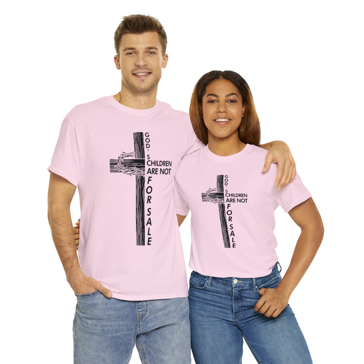 gods children are not for sale-Unisex Heavy Cotton Tee