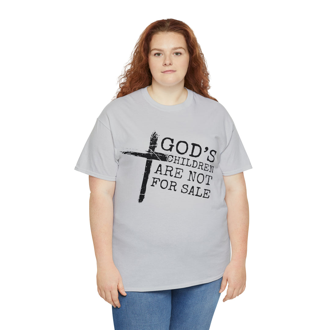 Gods children are not for sale-Unisex Heavy Cotton Tee