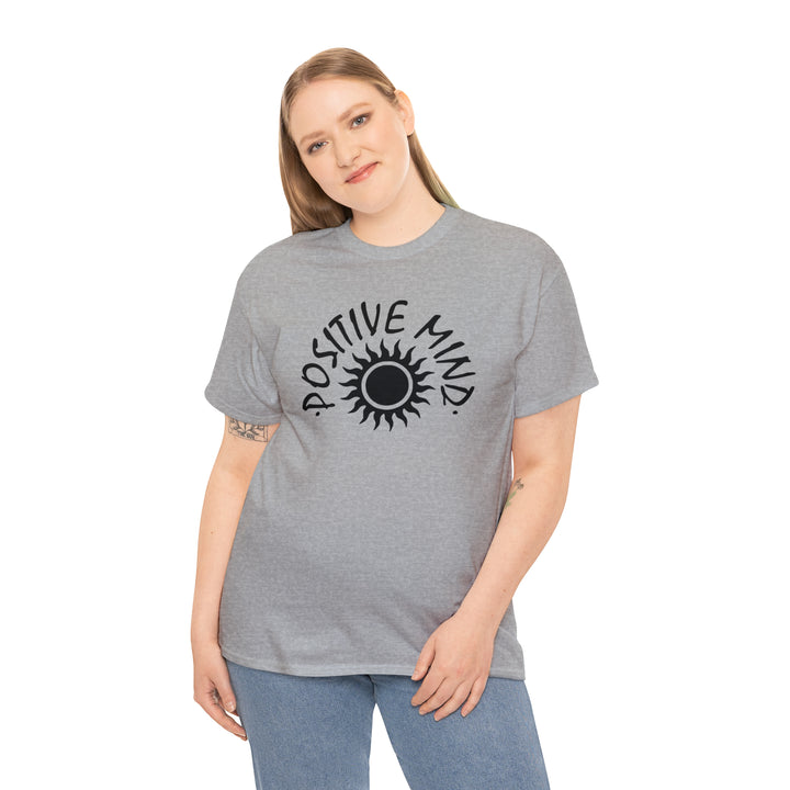 POSITIVE MIND-Unisex Heavy Cotton Tee