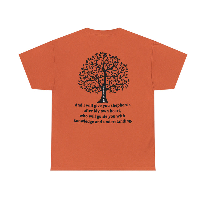 Knowledge & Understanding-Unisex Heavy Cotton Tee