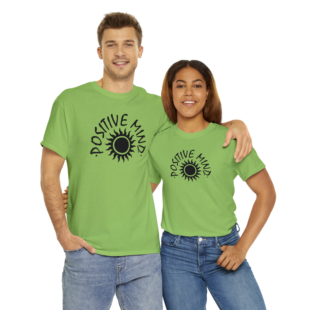 POSITIVE MIND-Unisex Heavy Cotton Tee