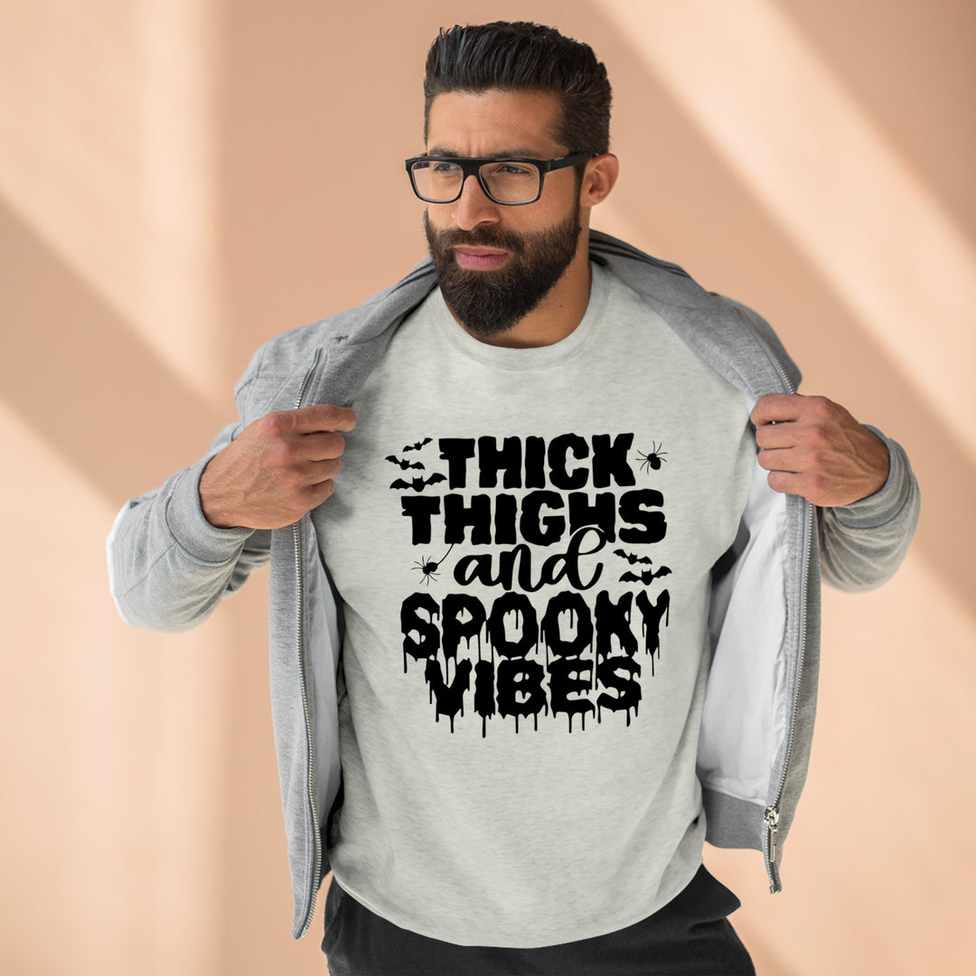 Thick Thighs-Unisex Premium Crewneck Sweatshirt