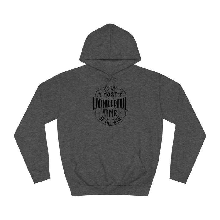 Its the most wonderful time of year-halloween-Unisex College Hoodie