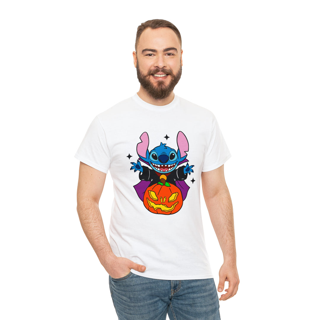 Stitch halloween-Unisex Heavy Cotton Tee
