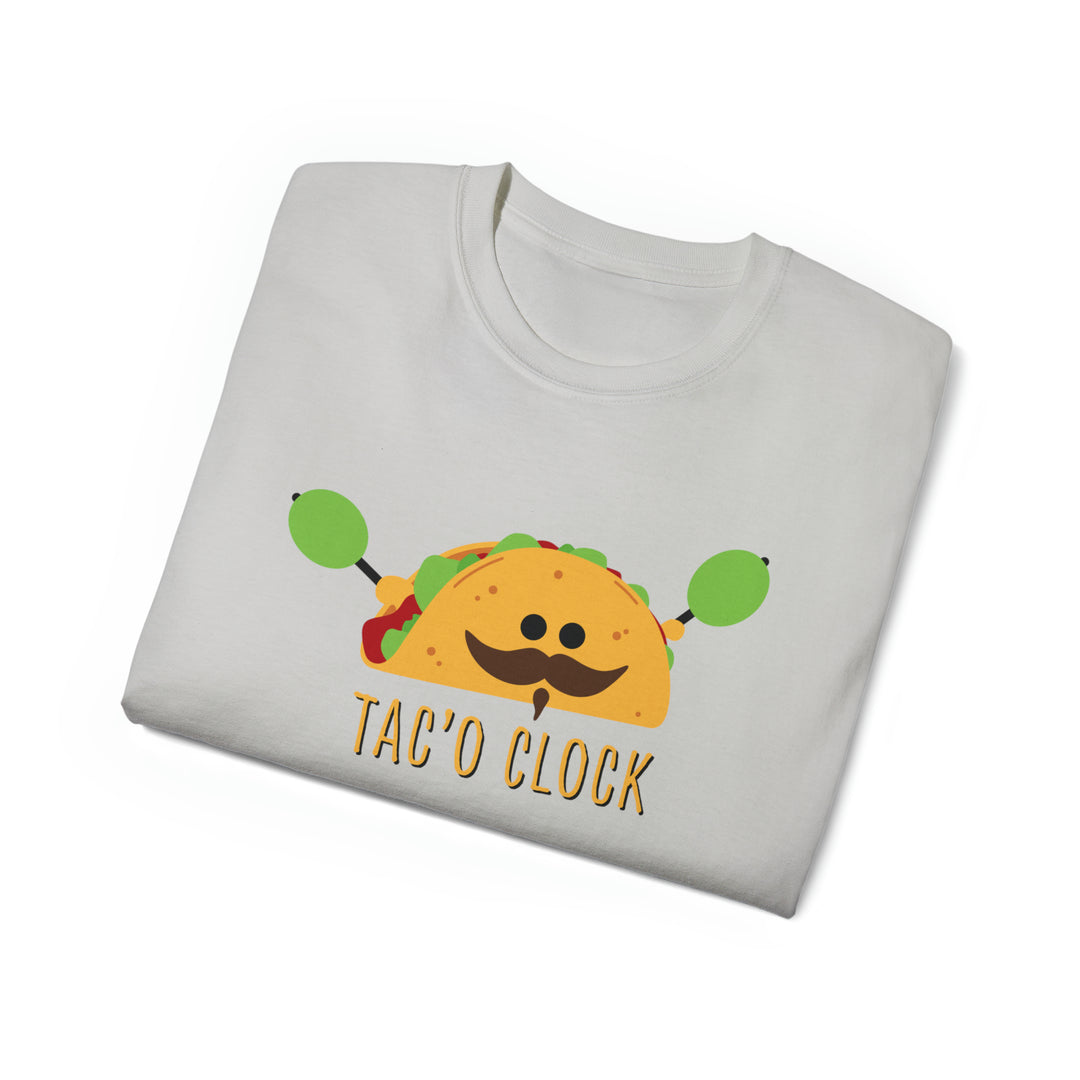 TACO CLOCK=Unisex Ultra Cotton Tee