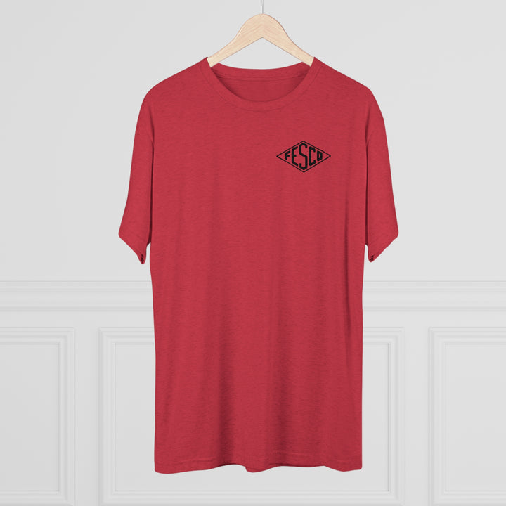 Fesco-Unisex Tri-Blend Crew Tee