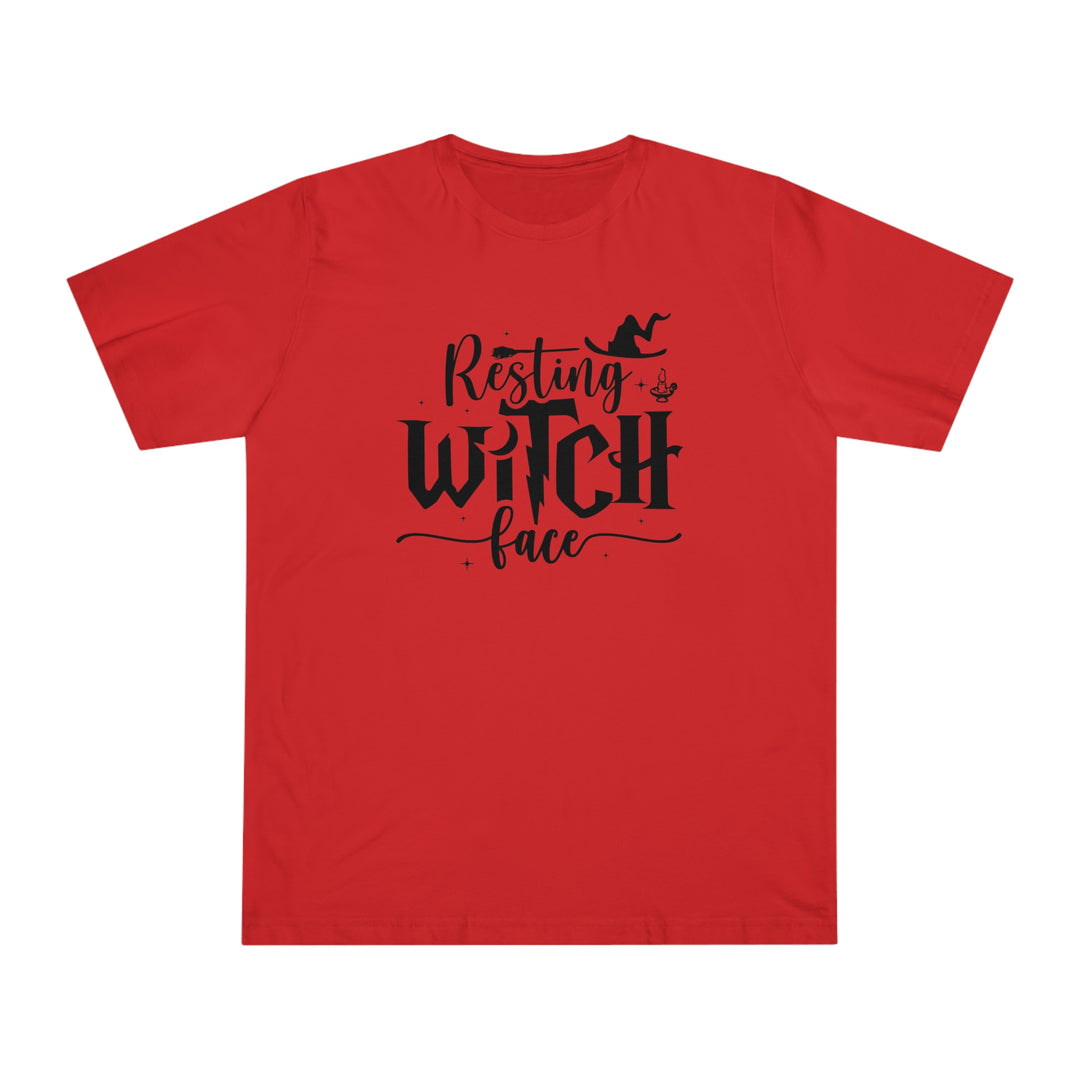 Resting Witch Face=Unisex Deluxe T-shirt