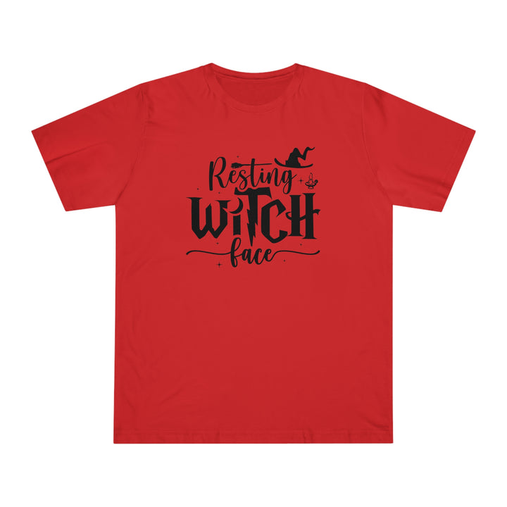 Resting Witch Face=Unisex Deluxe T-shirt