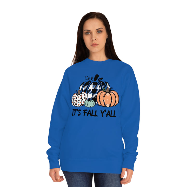 ITS FALL YALL=Unisex Crew Sweatshirt