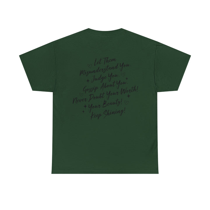 LET THEM-Unisex Heavy Cotton Tee