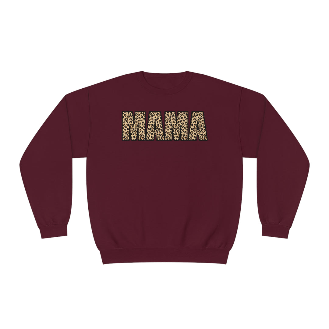 leopard MAMA Unisex NuBlend® Crewneck Sweatshirt