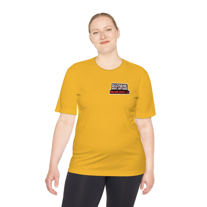 BUFORDS HANDYMAN SERVICE-Unisex Moisture Wicking Tee
