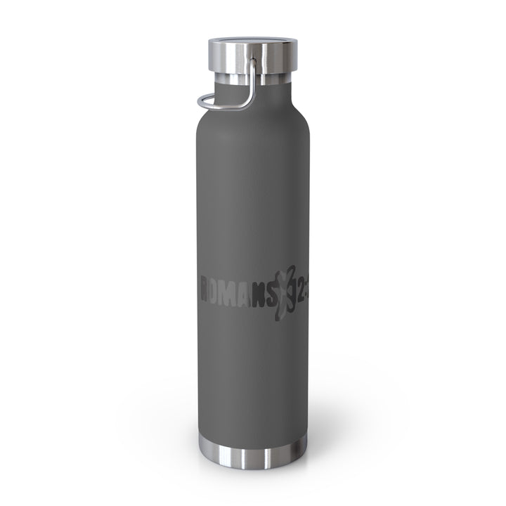 Romans Copper Vacuum Insulated Bottle, 22oz