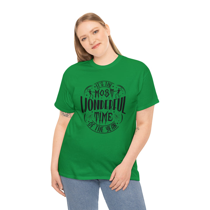 Most wonderful time of year-Unisex Heavy Cotton Tee
