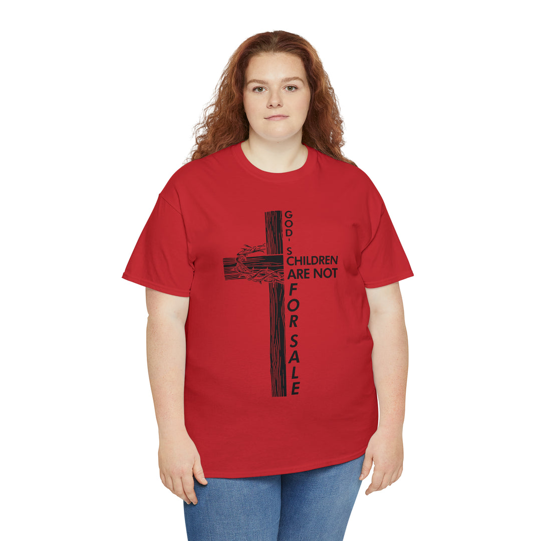 gods children are not for sale-Unisex Heavy Cotton Tee