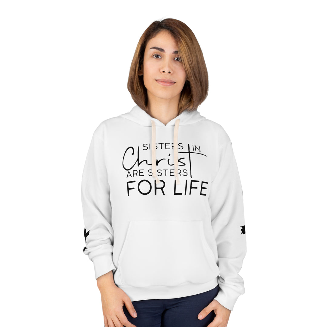 Sisters In Christ-Unisex Pullover Hoodie (AOP)