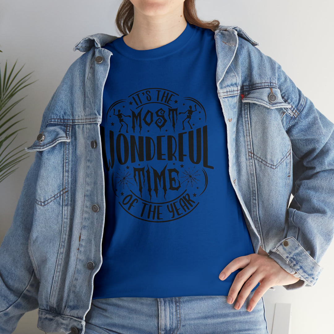 Most wonderful time of year-Unisex Heavy Cotton Tee