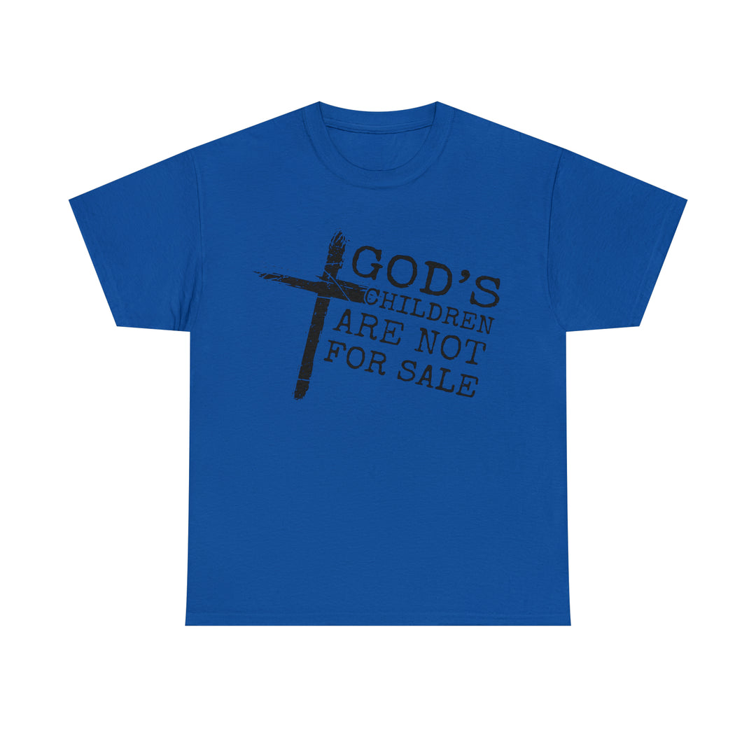 Gods children are not for sale-Unisex Heavy Cotton Tee
