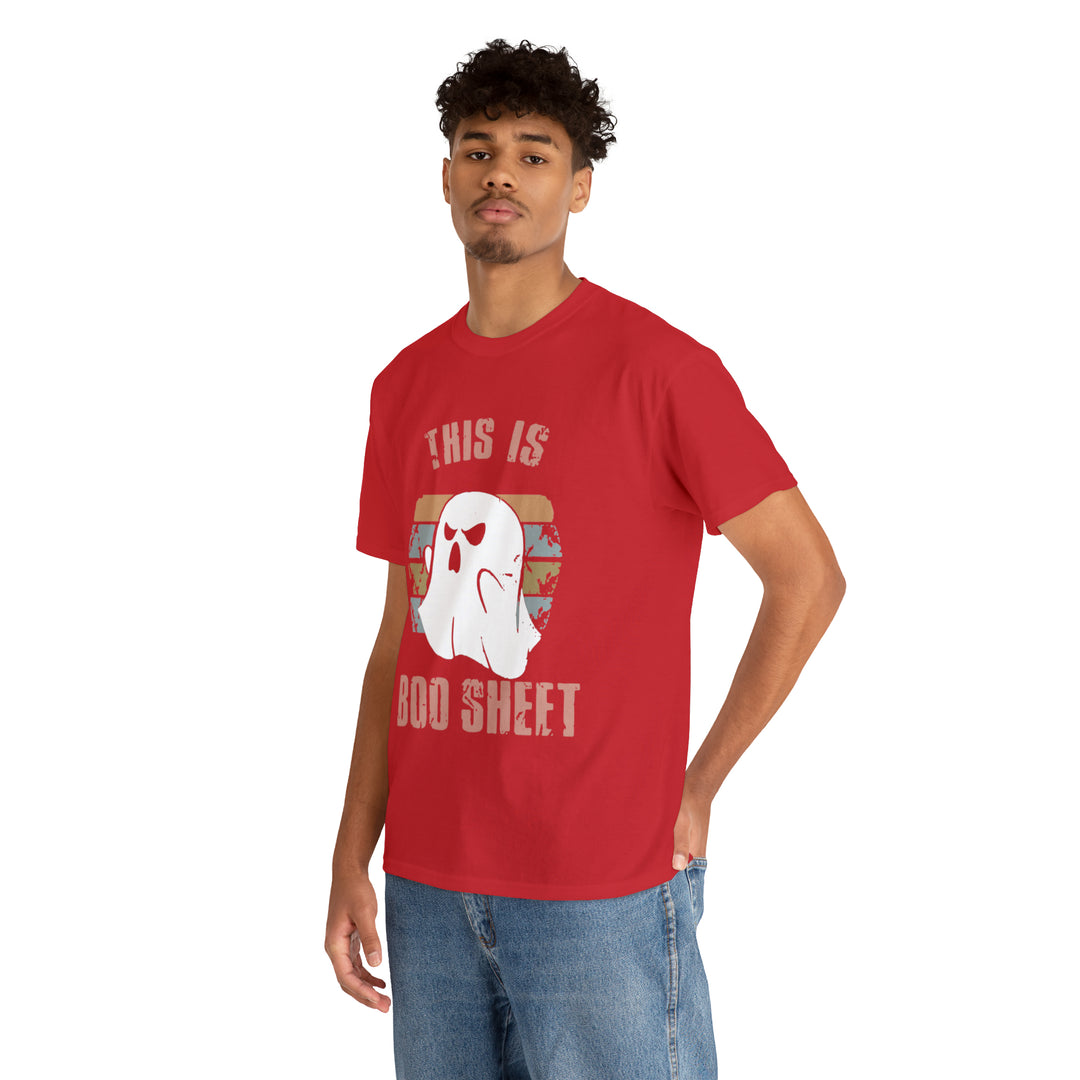 This is Boo Sheet-Unisex Heavy Cotton Tee