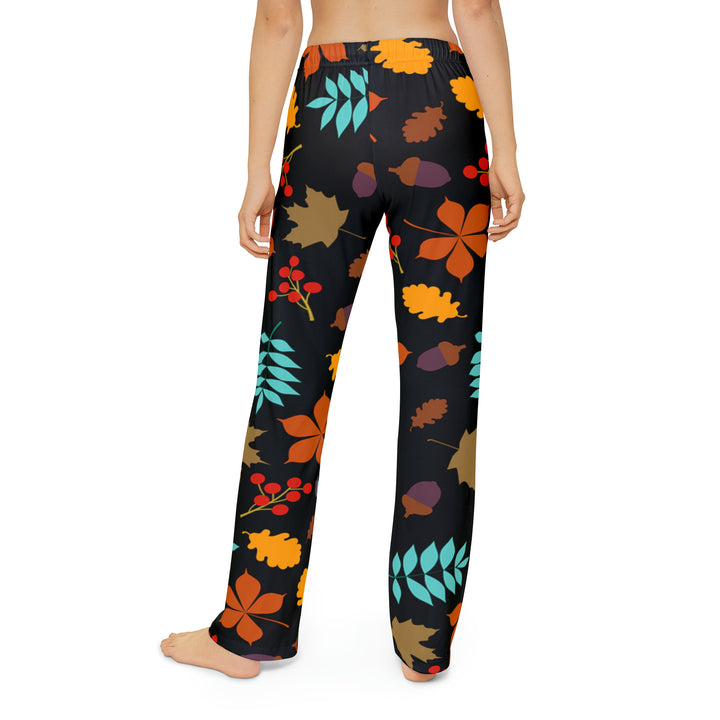 Fall Leaves Kids Pajama Pants (AOP)