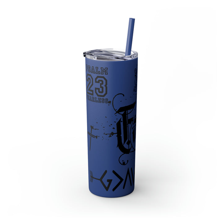 Skinny Tumbler with Straw, 20oz
