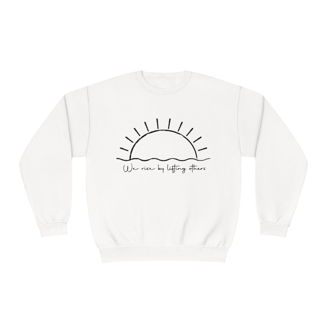 We Rise By Lifting Others=Unisex NuBlend® Crewneck Sweatshirt