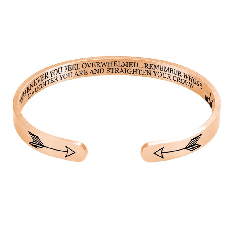 School Season Inspirational Bracelet Christmas Lettering
