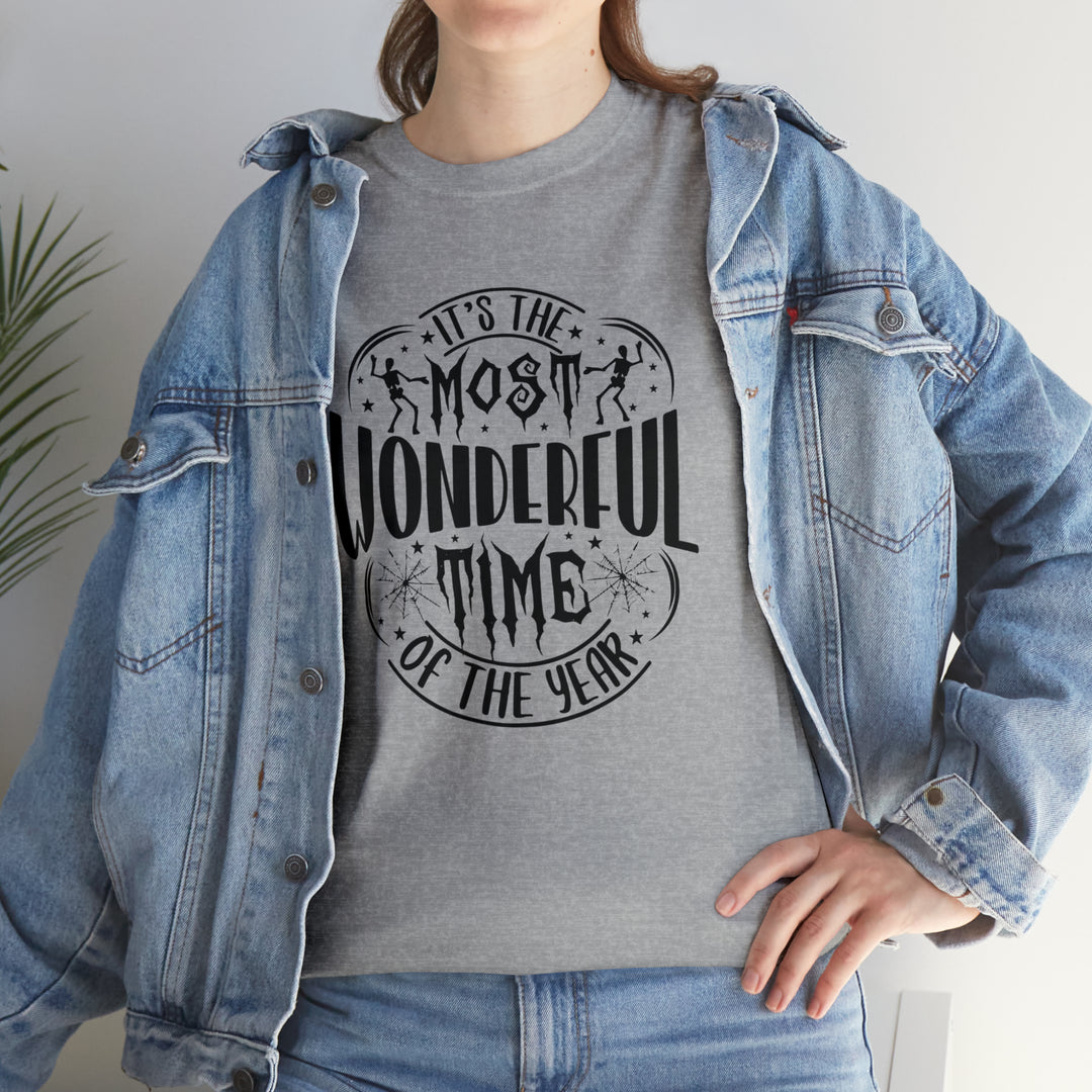 Most wonderful time of year-Unisex Heavy Cotton Tee