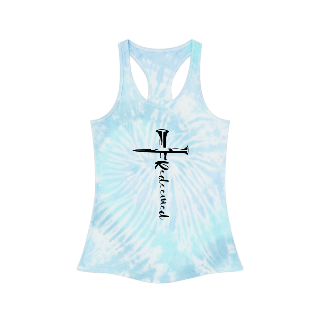 Redeemed Tie Dye Racerback Tank Top